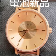 Klasse14 クラスフォーティーン　36mm　ゴールド　電池...