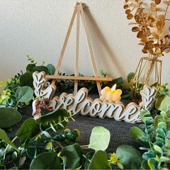 結婚パーティー　ウェルカムスペースセット