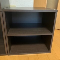カラーボックス　約35cmの正方形の画像