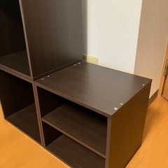 カラーボックス　約35cmの正方形の画像