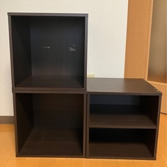 カラーボックス　約35cmの正方形
