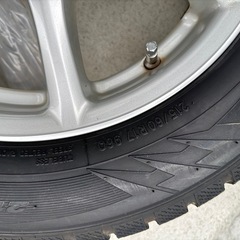 エスティマ純正ホイール スタッドレスほぼ新品の画像