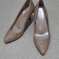 21cmキラキラパンプス