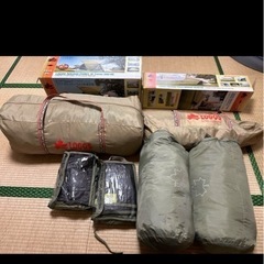 ロゴス ナバホPANEL ダブルティピー Tepee 500-AE キャンプセットの画像