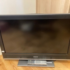 ブラビア液晶テレビ32型差し上げます