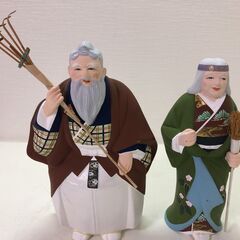 高砂人形　結納人形　縁起物　長寿　夫婦円満　インテリア　高級工芸...