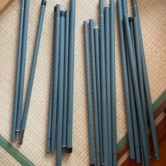 大型タープ用スチールポールの画像