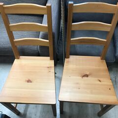 新入荷！イケア IKEA ダイニングテーブルセット ダイニングテーブル5点セット ダイニング イス4脚 JOKKMOKK ヨックモック アンティーク風 アンティークステイン 木製 無垢材 北欧 おしゃれ クリーニング済 堺市 石津【ジャングルジャングルサカイ石津店】の画像