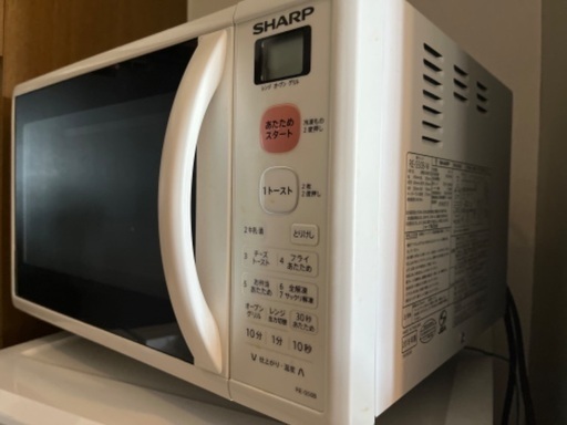 SHARP 電子レンジ　2018年製