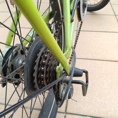 自転車無料で譲ります！パンクしてます。本文読んでください😊の画像