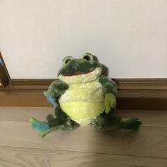 【値引きしました】カエルのパペット