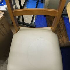 ニトリ　NITORI　 ダイニングセット  ダイニングテーブルセット ダイニングテーブル3点セット ダイニング イス2脚  木製 無垢材 北欧 おしゃれ クリーニング済 堺市 石津【ジャングルジャングルサカイ石津店】の画像