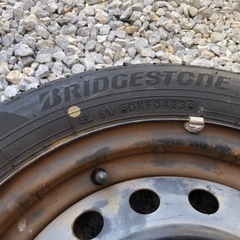 スズキ夏タイヤ　ブリヂストン  NEWNO 155/65R14 75H の画像