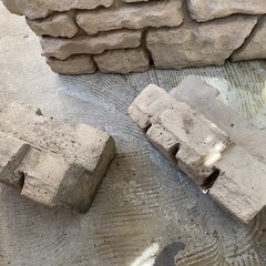 ガーデニング　ブロック3つ　ベランダ菜園の画像