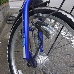 子供用自転車22インチMTB　紫  セドナの画像
