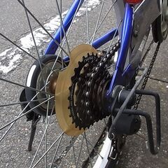 子供用自転車22インチMTB　紫  セドナの画像