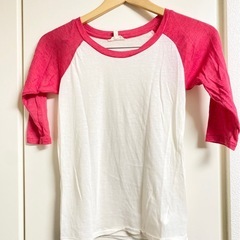 インナー ルームウェア 部屋着 ラグランTシャツの画像