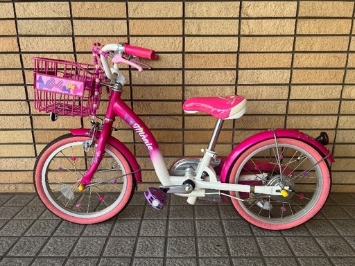 子供用自転車　女の子　ミニーマウス　16インチ