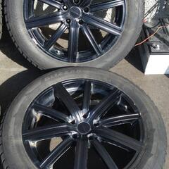 ﾚｸｻｽRX450hにて使用 235/55R19ｽﾀｯﾄﾞﾚｽﾀｲﾔBS＆ｱﾙﾐﾎｰﾙ4本ｾｯﾄ ﾊﾘｱｰ