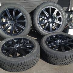 ﾚｸｻｽRX450hにて使用 235/55R19ｽﾀｯﾄﾞﾚｽﾀｲﾔBS＆ｱﾙﾐﾎｰﾙ4本ｾｯﾄ ﾊﾘｱｰ