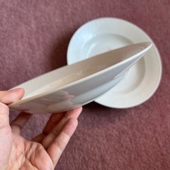花柄　中皿　深皿の画像