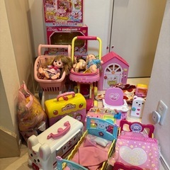 メルちゃんセット 大量にまるごとの画像