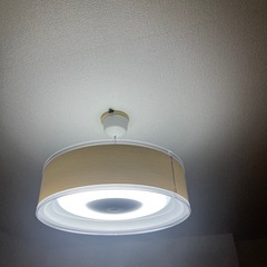 [お値下げ]ペンダントライト 6畳 調光 LED アイリスオーヤ...