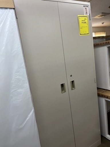 両開き書庫　オフィス書庫　オフィス家具　扉付き書庫