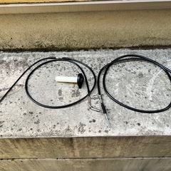 YAMAHA bw's100アクセルワイヤーリアブレーキワイヤー