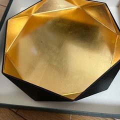 金箔ダイヤ盛器