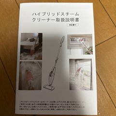 ハイブリッドスチームクリーナーの画像