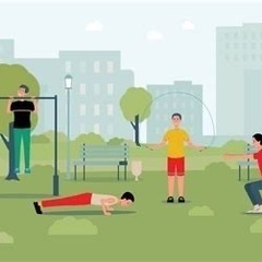 みんな一緒に運動不足解消しましょう‼️💪✨