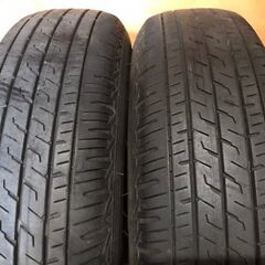 トヨタ純正　スチールホイール　12インチ　4J　PCD100　4穴　ET約40　ハブ径約54　BRIDGESTONE エコピア　145/80R12 LT　2018年の画像