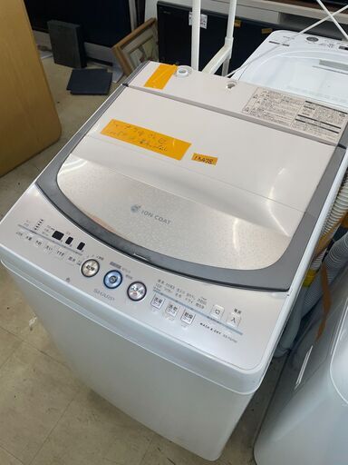 リサイクルショップどりーむ荒田店 No13478 洗濯機　シャープ　２００８年製　７ｋｇ　ちょっと大き目サイズ♪　お買い得品♪