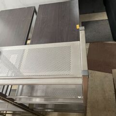 リサイクルショップどりーむ荒田店 No13481 サイドラック付きPCデスク　軽量シンプルで使いやすい♪の画像