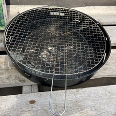 丸型バーベキューグリル BBQ コンロ アウトドア キャンプの画像