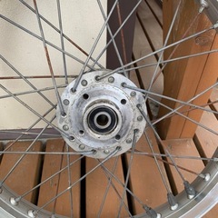 旧CB400F Hリム前後ハブ付き　値下げ
