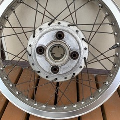 旧CB400F Hリム前後ハブ付き　値下げ
