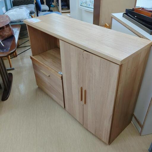 レンジボード☆ナチュラル木目、小傷あり、キッチン収納、【浜村鹿野温泉ICから3分 買取本舗 宮本リサイクル 営業時間9～19時 定休日水曜のみ←連絡できませんm(_ _)m】