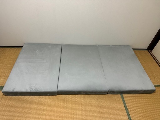 【20%OFF】【10/15追記有】高反発シングル三つ折りマットレス(希望者のみおまけ付き)