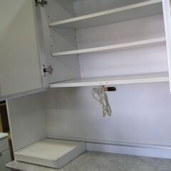 入江木工　３ドアキッチンボード　レンジボード　食器棚　家電ボードの画像