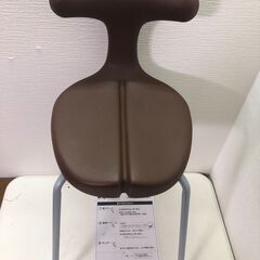  美品  アーユル・チェア ayur-chair スツールタイプ ダイニングチェア SH49 ダイニングチェア ブラウン 四本脚 姿勢矯正 健康椅子【糸島市内 送料無料】1014-4