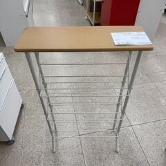 ★ジモティ割あり★  スリッパラック 茶色 H90×D17×W4...