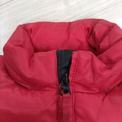 【Polo】130 ラルフローレン ダウンジャケット 赤 レッドの画像