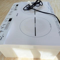 【終了】IHクッキングヒーター　2口の画像