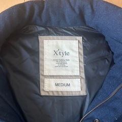 X'tyleダウンベストの画像