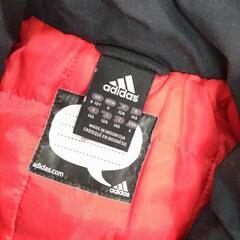 【adidas】140 防寒着 ジャンパー アウター ジャケット  の画像