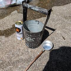 ひしゃくとバケツのセット