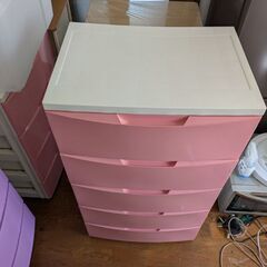 衣類収納チェスト5段の画像