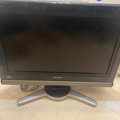 シャープ 20V型 液晶 テレビ AQUOS LC-20D10-B ハイビジョン 2007年モデルの画像